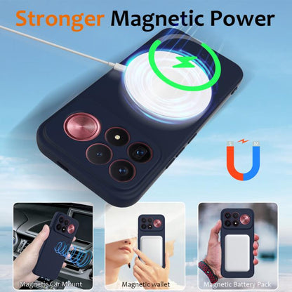 Shockproof Silicone Magsafe Phone Case, For Redmi K100 Pro Max / Poco F9 Ultra, For Redmi K90 Pro Max / Poco F8 Ultra, For Redmi K80 Pro / Poco F7 Ultra