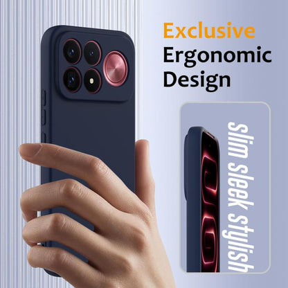 Shockproof Silicone Magsafe Phone Case, For Redmi K100 Pro Max / Poco F9 Ultra, For Redmi K90 Pro Max / Poco F8 Ultra, For Redmi K80 Pro / Poco F7 Ultra