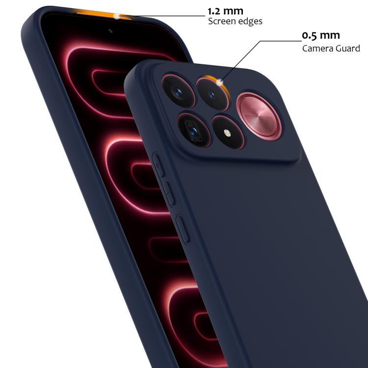 Shockproof Silicone Magsafe Phone Case, For Redmi K100 Pro Max / Poco F9 Ultra, For Redmi K90 Pro Max / Poco F8 Ultra, For Redmi K80 Pro / Poco F7 Ultra