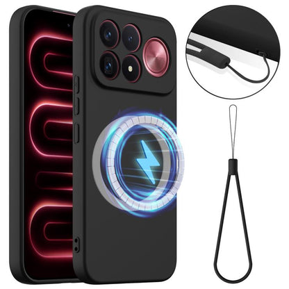 Shockproof Silicone Magsafe Phone Case, For Redmi K100 Pro Max / Poco F9 Ultra, For Redmi K90 Pro Max / Poco F8 Ultra, For Redmi K80 Pro / Poco F7 Ultra