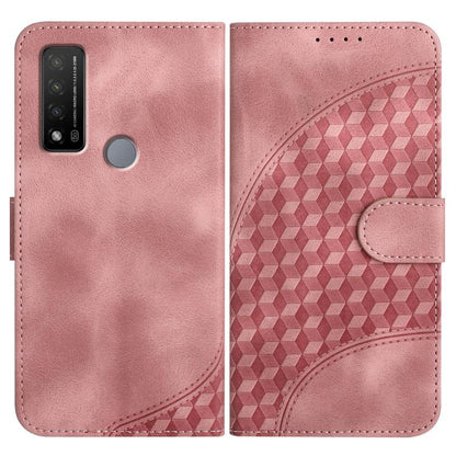 Elephant Head Embossed Phone Leather Case with Lanyard, For TCL 40 R 5G, For TCL 30 XL, For TCL 305 / 306 / 30E / 30 SE, For TCL Stylus 5G, For TCL 30T, For TCL 30 5G / 30+, For TCL 30 XE 5G, For TCL 20 R 5G
