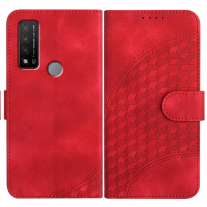Elephant Head Embossed Phone Leather Case with Lanyard, For TCL 40 R 5G, For TCL 30 XL, For TCL 305 / 306 / 30E / 30 SE, For TCL Stylus 5G, For TCL 30T, For TCL 30 5G / 30+, For TCL 30 XE 5G, For TCL 20 R 5G