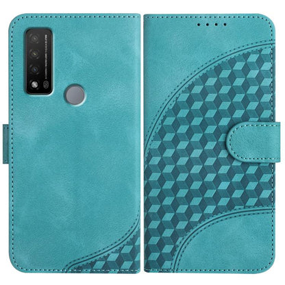 Elephant Head Embossed Phone Leather Case with Lanyard, For TCL 40 R 5G, For TCL 30 XL, For TCL 305 / 306 / 30E / 30 SE, For TCL Stylus 5G, For TCL 30T, For TCL 30 5G / 30+, For TCL 30 XE 5G, For TCL 20 R 5G