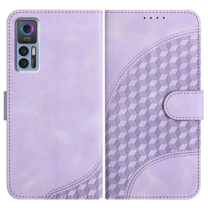 Elephant Head Embossed Phone Leather Case with Lanyard, For TCL 40 R 5G, For TCL 30 XL, For TCL 305 / 306 / 30E / 30 SE, For TCL Stylus 5G, For TCL 30T, For TCL 30 5G / 30+, For TCL 30 XE 5G, For TCL 20 R 5G