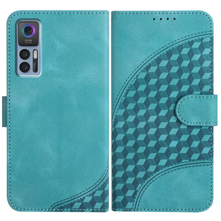 Elephant Head Embossed Phone Leather Case with Lanyard, For TCL 40 R 5G, For TCL 30 XL, For TCL 305 / 306 / 30E / 30 SE, For TCL Stylus 5G, For TCL 30T, For TCL 30 5G / 30+, For TCL 30 XE 5G, For TCL 20 R 5G
