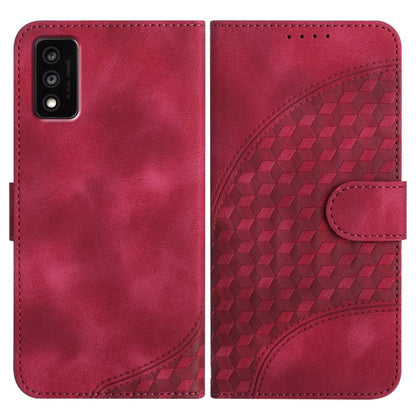Elephant Head Embossed Phone Leather Case with Lanyard, For TCL 40 R 5G, For TCL 30 XL, For TCL 305 / 306 / 30E / 30 SE, For TCL Stylus 5G, For TCL 30T, For TCL 30 5G / 30+, For TCL 30 XE 5G, For TCL 20 R 5G