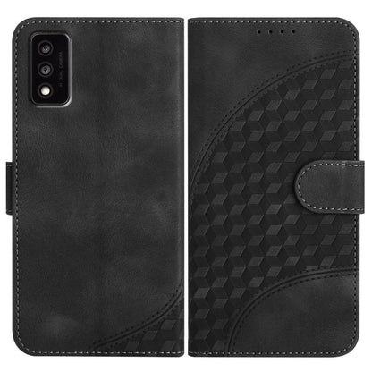 Elephant Head Embossed Phone Leather Case with Lanyard, For TCL 40 R 5G, For TCL 30 XL, For TCL 305 / 306 / 30E / 30 SE, For TCL Stylus 5G, For TCL 30T, For TCL 30 5G / 30+, For TCL 30 XE 5G, For TCL 20 R 5G
