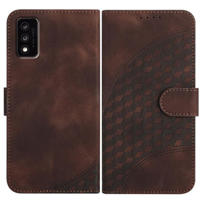 Elephant Head Embossed Phone Leather Case with Lanyard, For TCL 40 R 5G, For TCL 30 XL, For TCL 305 / 306 / 30E / 30 SE, For TCL Stylus 5G, For TCL 30T, For TCL 30 5G / 30+, For TCL 30 XE 5G, For TCL 20 R 5G