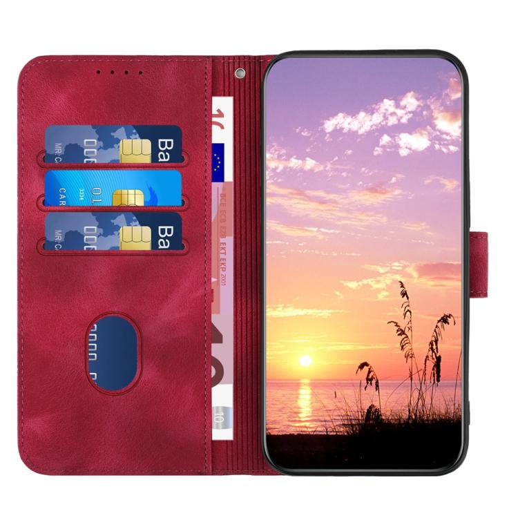Elephant Head Embossed Phone Leather Case with Lanyard, For TCL 40 R 5G, For TCL 30 XL, For TCL 305 / 306 / 30E / 30 SE, For TCL Stylus 5G, For TCL 30T, For TCL 30 5G / 30+, For TCL 30 XE 5G, For TCL 20 R 5G