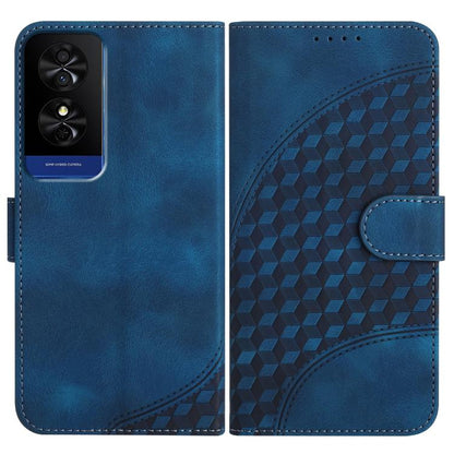 Elephant Head Embossed Phone Leather Case with Lanyard, For TCL K70 5G, For TCL K70 SE T453D, For TCL K70 Power 4G, For TCL NxtPaper 70 Pro 5G, For TCL 60 SE NxtPaper 5G, For TCL 60 SE / TCL 605, For TCL 60R 5G, For TCL 503                             ...