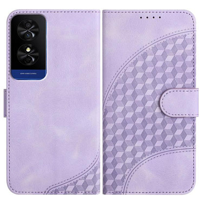 Elephant Head Embossed Phone Leather Case with Lanyard, For TCL K70 5G, For TCL K70 SE T453D, For TCL K70 Power 4G, For TCL NxtPaper 70 Pro 5G, For TCL 60 SE NxtPaper 5G, For TCL 60 SE / TCL 605, For TCL 60R 5G, For TCL 503                             ...