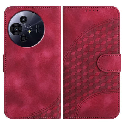 Elephant Head Embossed Phone Leather Case with Lanyard, For TCL K70 5G, For TCL K70 SE T453D, For TCL K70 Power 4G, For TCL NxtPaper 70 Pro 5G, For TCL 60 SE NxtPaper 5G, For TCL 60 SE / TCL 605, For TCL 60R 5G, For TCL 503                             ...