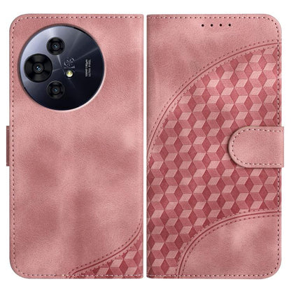 Elephant Head Embossed Phone Leather Case with Lanyard, For TCL K70 5G, For TCL K70 SE T453D, For TCL K70 Power 4G, For TCL NxtPaper 70 Pro 5G, For TCL 60 SE NxtPaper 5G, For TCL 60 SE / TCL 605, For TCL 60R 5G, For TCL 503                             ...