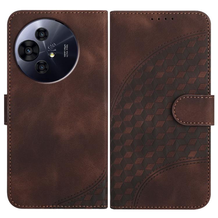 Elephant Head Embossed Phone Leather Case with Lanyard, For TCL K70 5G, For TCL K70 SE T453D, For TCL K70 Power 4G, For TCL NxtPaper 70 Pro 5G, For TCL 60 SE NxtPaper 5G, For TCL 60 SE / TCL 605, For TCL 60R 5G, For TCL 503                             ...