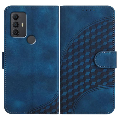 Elephant Head Embossed Phone Leather Case with Lanyard, For TCL 40 R 5G, For TCL 30 XL, For TCL 305 / 306 / 30E / 30 SE, For TCL Stylus 5G, For TCL 30T, For TCL 30 5G / 30+, For TCL 30 XE 5G, For TCL 20 R 5G