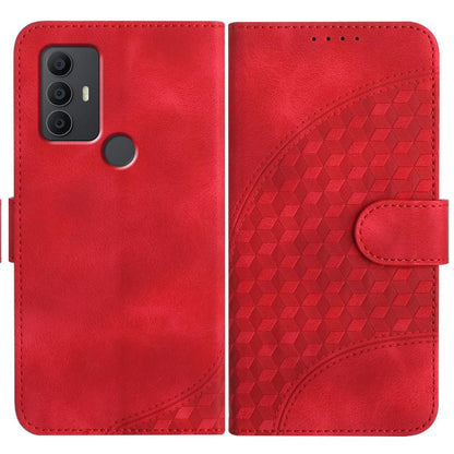 Elephant Head Embossed Phone Leather Case with Lanyard, For TCL 40 R 5G, For TCL 30 XL, For TCL 305 / 306 / 30E / 30 SE, For TCL Stylus 5G, For TCL 30T, For TCL 30 5G / 30+, For TCL 30 XE 5G, For TCL 20 R 5G