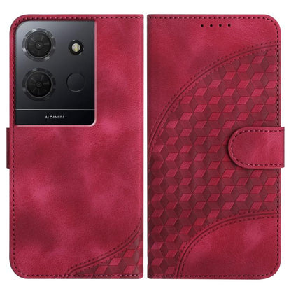 Elephant Head Embossed Phone Leather Case with Lanyard, For TCL K70 5G, For TCL K70 SE T453D, For TCL K70 Power 4G, For TCL NxtPaper 70 Pro 5G, For TCL 60 SE NxtPaper 5G, For TCL 60 SE / TCL 605, For TCL 60R 5G, For TCL 503                             ...