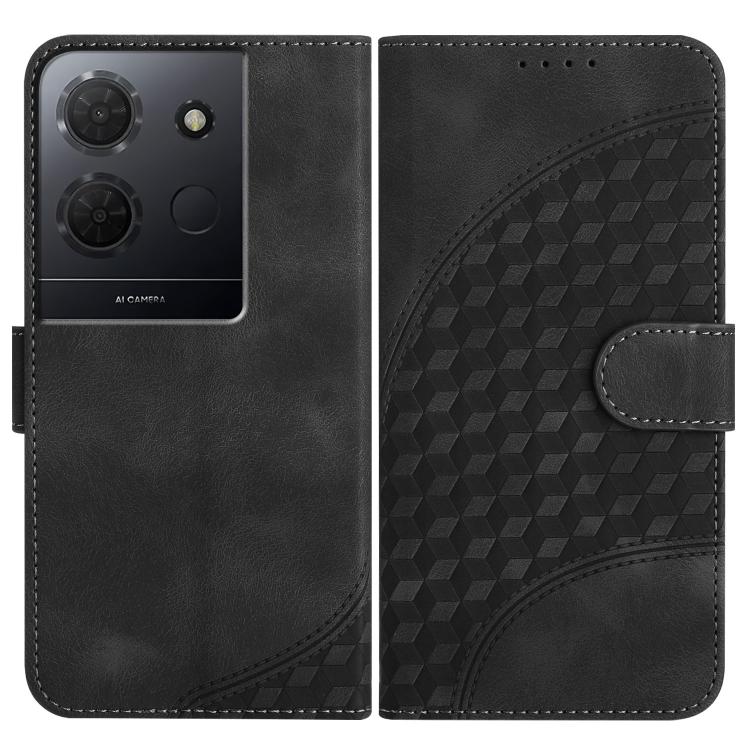 Elephant Head Embossed Phone Leather Case with Lanyard, For TCL K70 5G, For TCL K70 SE T453D, For TCL K70 Power 4G, For TCL NxtPaper 70 Pro 5G, For TCL 60 SE NxtPaper 5G, For TCL 60 SE / TCL 605, For TCL 60R 5G, For TCL 503                             ...