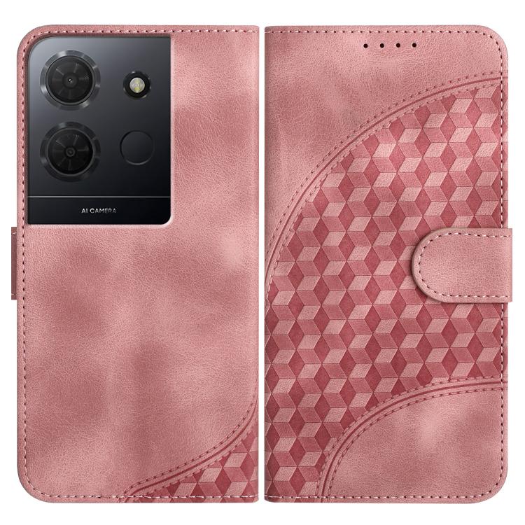 Elephant Head Embossed Phone Leather Case with Lanyard, For TCL K70 5G, For TCL K70 SE T453D, For TCL K70 Power 4G, For TCL NxtPaper 70 Pro 5G, For TCL 60 SE NxtPaper 5G, For TCL 60 SE / TCL 605, For TCL 60R 5G, For TCL 503                             ...