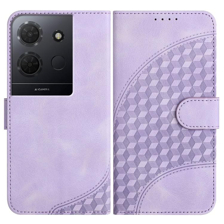Elephant Head Embossed Phone Leather Case with Lanyard, For TCL K70 5G, For TCL K70 SE T453D, For TCL K70 Power 4G, For TCL NxtPaper 70 Pro 5G, For TCL 60 SE NxtPaper 5G, For TCL 60 SE / TCL 605, For TCL 60R 5G, For TCL 503                             ...