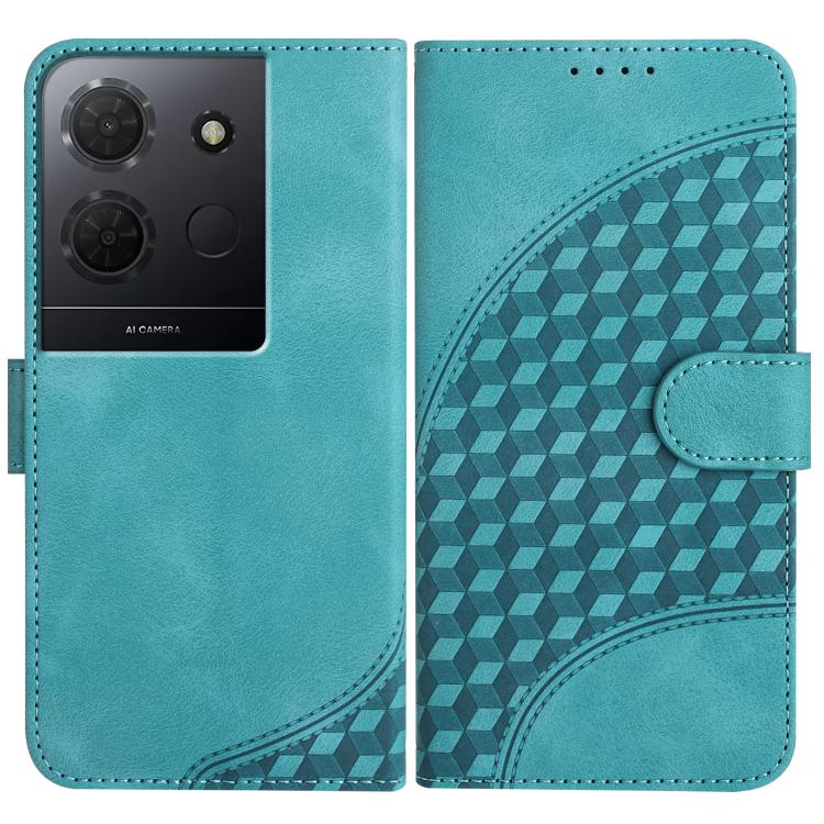 Elephant Head Embossed Phone Leather Case with Lanyard, For TCL K70 5G, For TCL K70 SE T453D, For TCL K70 Power 4G, For TCL NxtPaper 70 Pro 5G, For TCL 60 SE NxtPaper 5G, For TCL 60 SE / TCL 605, For TCL 60R 5G, For TCL 503                             ...