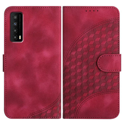 Elephant Head Embossed Phone Leather Case with Lanyard, For TCL 40 R 5G, For TCL 30 XL, For TCL 305 / 306 / 30E / 30 SE, For TCL Stylus 5G, For TCL 30T, For TCL 30 5G / 30+, For TCL 30 XE 5G, For TCL 20 R 5G