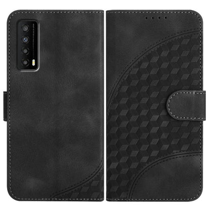 Elephant Head Embossed Phone Leather Case with Lanyard, For TCL 40 R 5G, For TCL 30 XL, For TCL 305 / 306 / 30E / 30 SE, For TCL Stylus 5G, For TCL 30T, For TCL 30 5G / 30+, For TCL 30 XE 5G, For TCL 20 R 5G