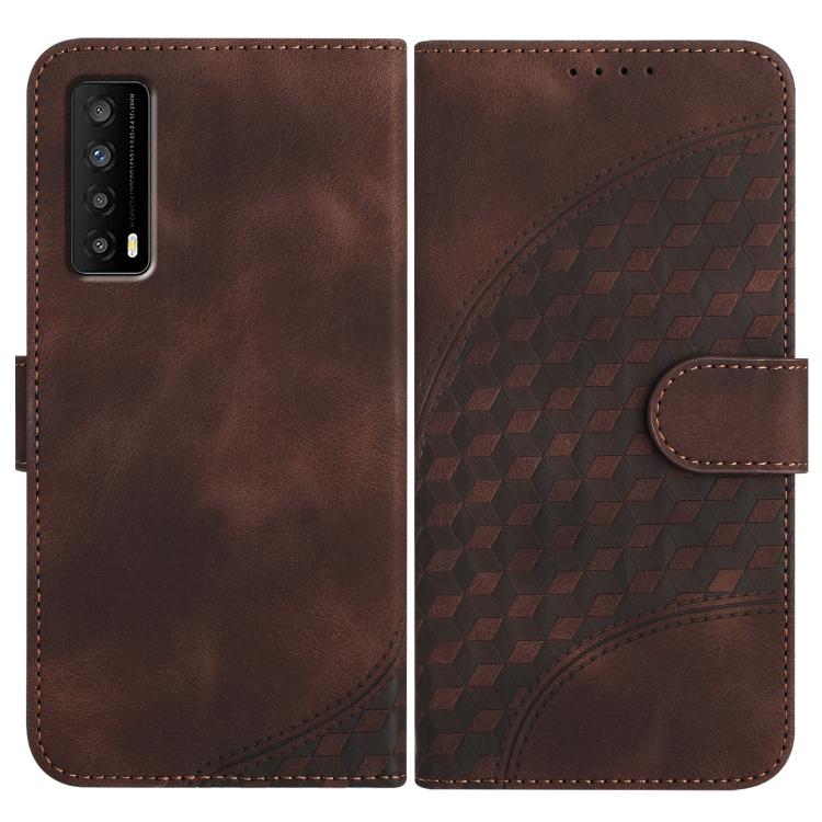 Elephant Head Embossed Phone Leather Case with Lanyard, For TCL 40 R 5G, For TCL 30 XL, For TCL 305 / 306 / 30E / 30 SE, For TCL Stylus 5G, For TCL 30T, For TCL 30 5G / 30+, For TCL 30 XE 5G, For TCL 20 R 5G
