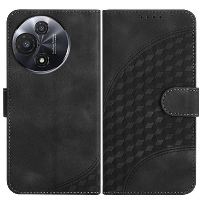 Elephant Head Embossed Phone Leather Case with Lanyard, For TCL K70 5G, For TCL K70 SE T453D, For TCL K70 Power 4G, For TCL NxtPaper 70 Pro 5G, For TCL 60 SE NxtPaper 5G, For TCL 60 SE / TCL 605, For TCL 60R 5G, For TCL 503                             ...