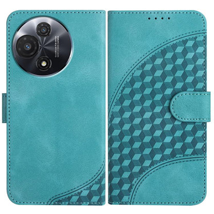Elephant Head Embossed Phone Leather Case with Lanyard, For TCL K70 5G, For TCL K70 SE T453D, For TCL K70 Power 4G, For TCL NxtPaper 70 Pro 5G, For TCL 60 SE NxtPaper 5G, For TCL 60 SE / TCL 605, For TCL 60R 5G, For TCL 503                             ...