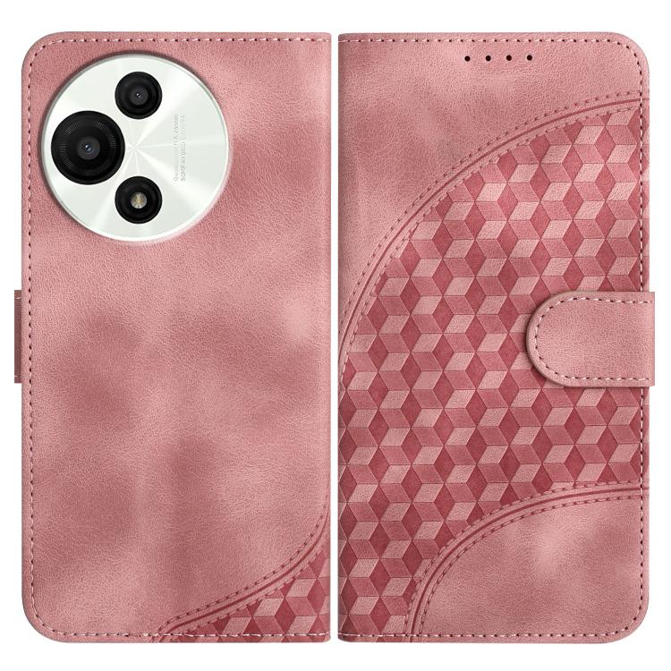 Elephant Head Embossed Phone Leather Case with Lanyard, For TCL K70 5G, For TCL K70 SE T453D, For TCL K70 Power 4G, For TCL NxtPaper 70 Pro 5G, For TCL 60 SE NxtPaper 5G, For TCL 60 SE / TCL 605, For TCL 60R 5G, For TCL 503                             ...