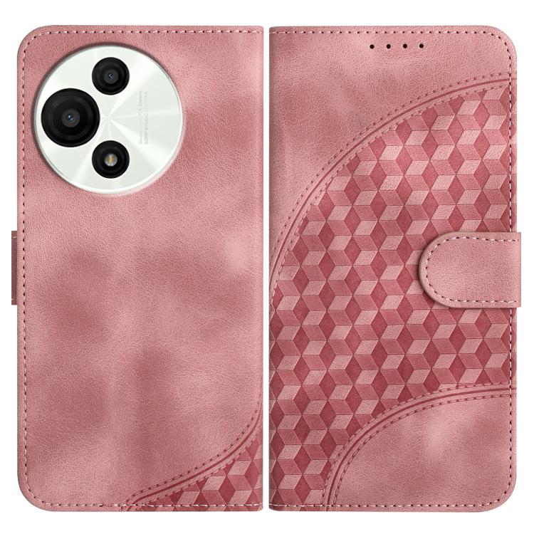 Elephant Head Embossed Phone Leather Case with Lanyard, For TCL K70 5G, For TCL K70 SE T453D, For TCL K70 Power 4G, For TCL NxtPaper 70 Pro 5G, For TCL 60 SE NxtPaper 5G, For TCL 60 SE / TCL 605, For TCL 60R 5G, For TCL 503                             ...
