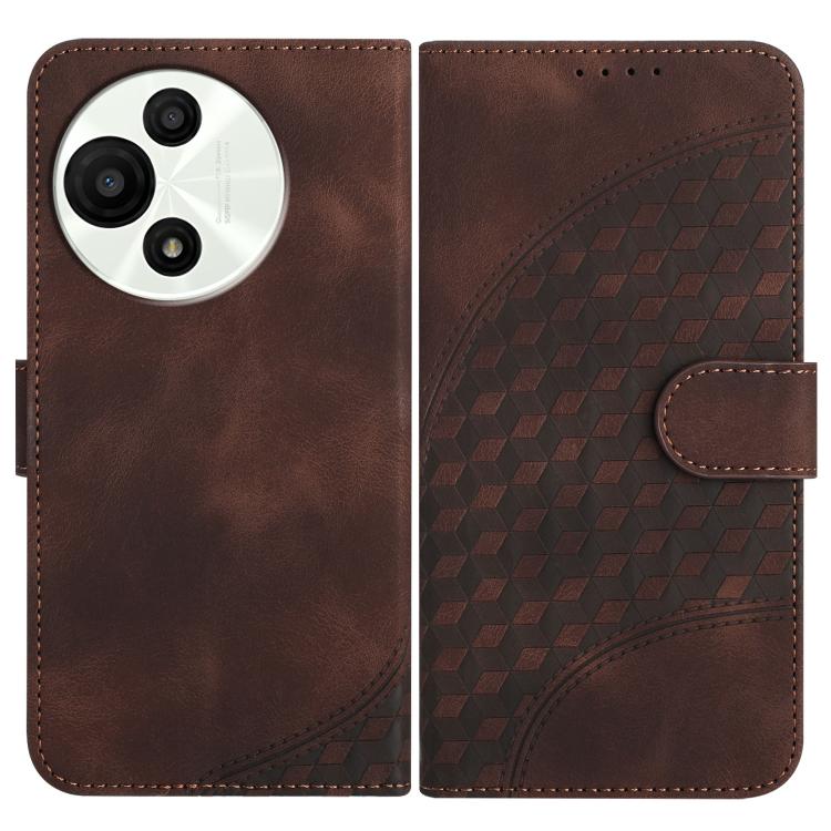 Elephant Head Embossed Phone Leather Case with Lanyard, For TCL K70 5G, For TCL K70 SE T453D, For TCL K70 Power 4G, For TCL NxtPaper 70 Pro 5G, For TCL 60 SE NxtPaper 5G, For TCL 60 SE / TCL 605, For TCL 60R 5G, For TCL 503                             ...