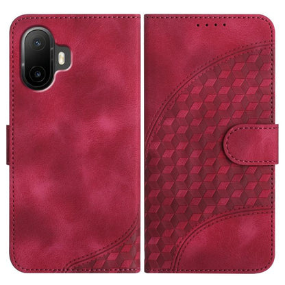 Elephant Head Embossed Phone Leather Case with Lanyard, For TCL K70 5G, For TCL K70 SE T453D, For TCL K70 Power 4G, For TCL NxtPaper 70 Pro 5G, For TCL 60 SE NxtPaper 5G, For TCL 60 SE / TCL 605, For TCL 60R 5G, For TCL 503                             ...