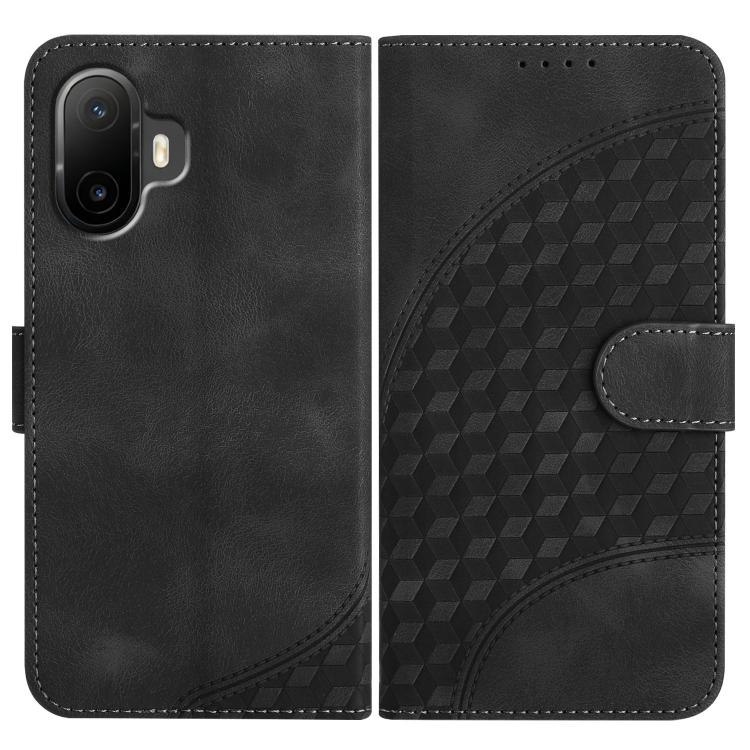 Elephant Head Embossed Phone Leather Case with Lanyard, For TCL K70 5G, For TCL K70 SE T453D, For TCL K70 Power 4G, For TCL NxtPaper 70 Pro 5G, For TCL 60 SE NxtPaper 5G, For TCL 60 SE / TCL 605, For TCL 60R 5G, For TCL 503                             ...