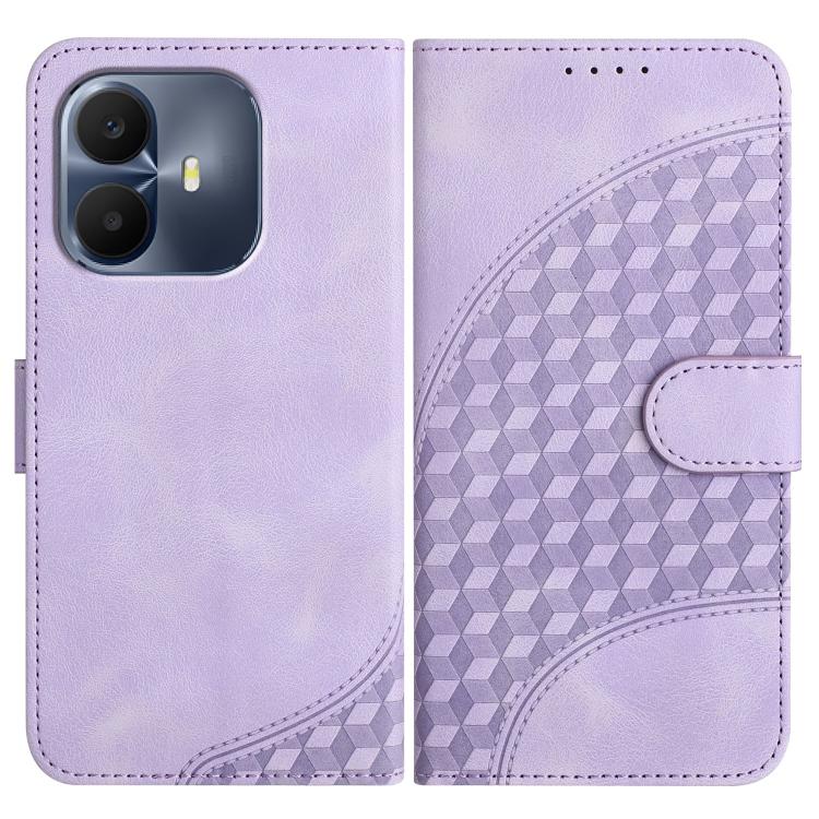 Elephant Head Embossed Phone Leather Case with Lanyard, For TCL K70 5G, For TCL K70 SE T453D, For TCL K70 Power 4G, For TCL NxtPaper 70 Pro 5G, For TCL 60 SE NxtPaper 5G, For TCL 60 SE / TCL 605, For TCL 60R 5G, For TCL 503                             ...
