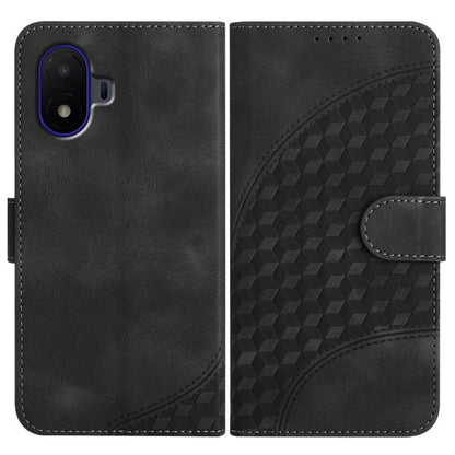 Elephant Head Embossed Phone Leather Case with Lanyard, For TCL K70 5G, For TCL K70 SE T453D, For TCL K70 Power 4G, For TCL NxtPaper 70 Pro 5G, For TCL 60 SE NxtPaper 5G, For TCL 60 SE / TCL 605, For TCL 60R 5G, For TCL 503                             ...