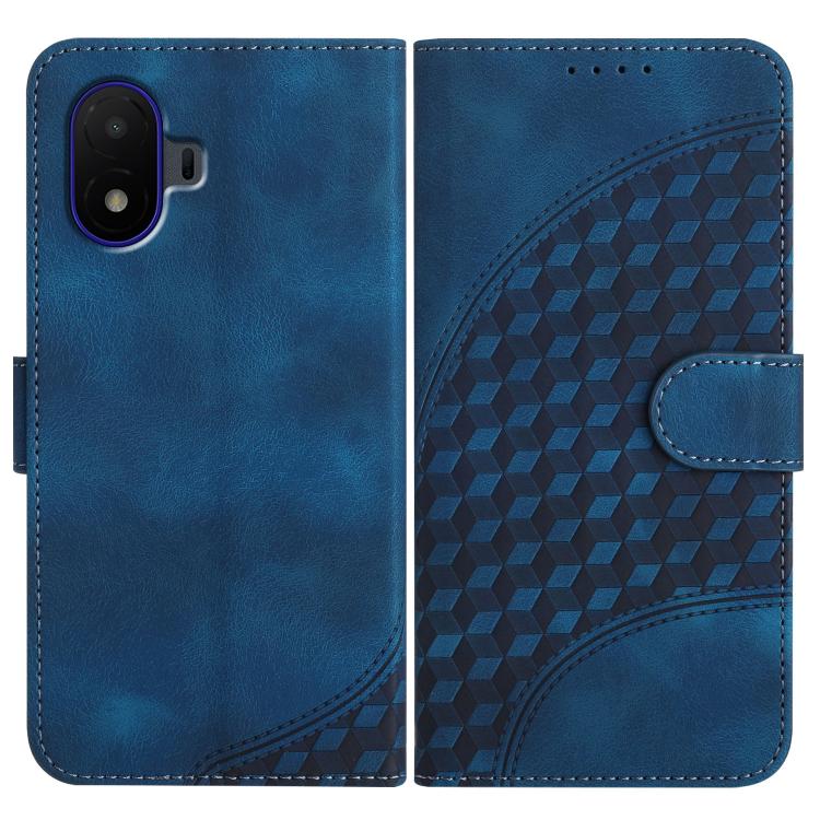 Elephant Head Embossed Phone Leather Case with Lanyard, For TCL K70 5G, For TCL K70 SE T453D, For TCL K70 Power 4G, For TCL NxtPaper 70 Pro 5G, For TCL 60 SE NxtPaper 5G, For TCL 60 SE / TCL 605, For TCL 60R 5G, For TCL 503                             ...