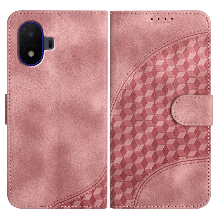 Elephant Head Embossed Phone Leather Case with Lanyard, For TCL K70 5G, For TCL K70 SE T453D, For TCL K70 Power 4G, For TCL NxtPaper 70 Pro 5G, For TCL 60 SE NxtPaper 5G, For TCL 60 SE / TCL 605, For TCL 60R 5G, For TCL 503                             ...