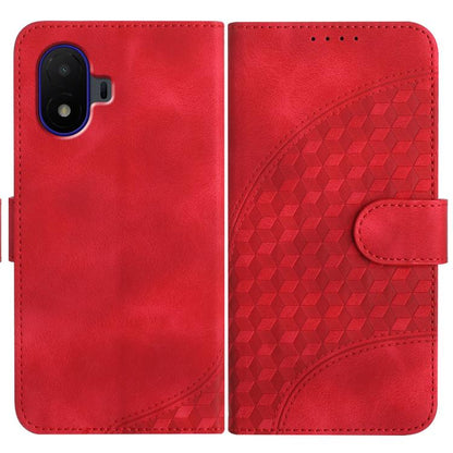 Elephant Head Embossed Phone Leather Case with Lanyard, For TCL K70 5G, For TCL K70 SE T453D, For TCL K70 Power 4G, For TCL NxtPaper 70 Pro 5G, For TCL 60 SE NxtPaper 5G, For TCL 60 SE / TCL 605, For TCL 60R 5G, For TCL 503                             ...