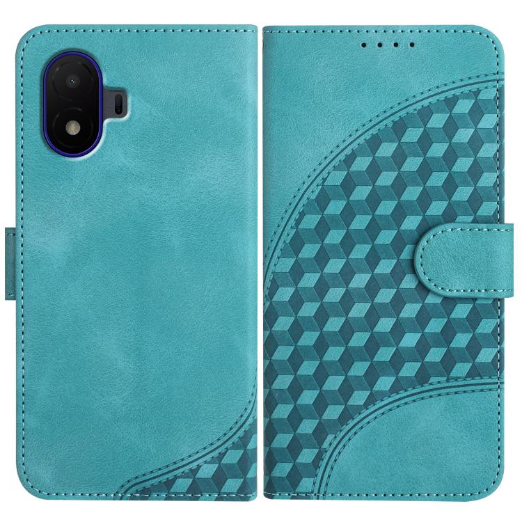 Elephant Head Embossed Phone Leather Case with Lanyard, For TCL K70 5G, For TCL K70 SE T453D, For TCL K70 Power 4G, For TCL NxtPaper 70 Pro 5G, For TCL 60 SE NxtPaper 5G, For TCL 60 SE / TCL 605, For TCL 60R 5G, For TCL 503                             ...