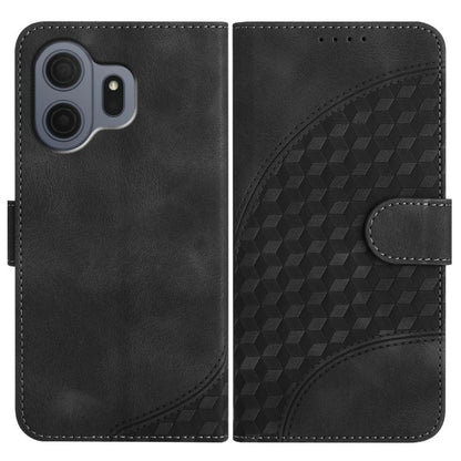 Elephant Head Embossed Phone Leather Case with Lanyard, For TCL K70 5G, For TCL K70 SE T453D, For TCL K70 Power 4G, For TCL NxtPaper 70 Pro 5G, For TCL 60 SE NxtPaper 5G, For TCL 60 SE / TCL 605, For TCL 60R 5G, For TCL 503                             ...