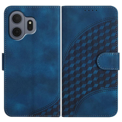 Elephant Head Embossed Phone Leather Case with Lanyard, For TCL K70 5G, For TCL K70 SE T453D, For TCL K70 Power 4G, For TCL NxtPaper 70 Pro 5G, For TCL 60 SE NxtPaper 5G, For TCL 60 SE / TCL 605, For TCL 60R 5G, For TCL 503                             ...