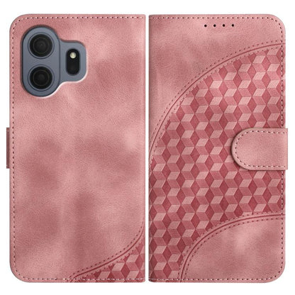 Elephant Head Embossed Phone Leather Case with Lanyard, For TCL K70 5G, For TCL K70 SE T453D, For TCL K70 Power 4G, For TCL NxtPaper 70 Pro 5G, For TCL 60 SE NxtPaper 5G, For TCL 60 SE / TCL 605, For TCL 60R 5G, For TCL 503                             ...