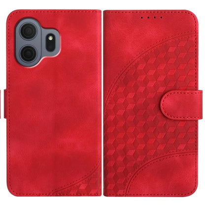 Elephant Head Embossed Phone Leather Case with Lanyard, For TCL K70 5G, For TCL K70 SE T453D, For TCL K70 Power 4G, For TCL NxtPaper 70 Pro 5G, For TCL 60 SE NxtPaper 5G, For TCL 60 SE / TCL 605, For TCL 60R 5G, For TCL 503                             ...