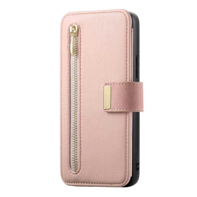 Ring Zipper Wallet RFID Blocking MagSafe Leather Phone Case, For OPPO A6 Global / A6s / A6c / A6t Pro, For OPPO K15 Pro+, For OPPO K15 Pro 5G, For OPPO K12s / K13x / K13, For OPPO Reno13 F, For OPPO Find X8, For OPPO A3 Pro Global / A80 5G             ...