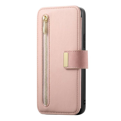 Ring Zipper Wallet RFID Blocking MagSafe Leather Phone Case, For OPPO A6 Global / A6s / A6c / A6t Pro, For OPPO K15 Pro+, For OPPO K15 Pro 5G, For OPPO K12s / K13x / K13, For OPPO Reno13 F, For OPPO Find X8, For OPPO A3 Pro Global / A80 5G             ...