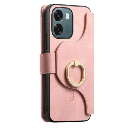 Ring Zipper Wallet RFID Blocking MagSafe Leather Phone Case, For OPPO A6 Global / A6s / A6c / A6t Pro, For OPPO K15 Pro+, For OPPO K15 Pro 5G, For OPPO K12s / K13x / K13, For OPPO Reno13 F, For OPPO Find X8, For OPPO A3 Pro Global / A80 5G             ...