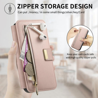 Ring Zipper Wallet RFID Blocking MagSafe Leather Phone Case, For OPPO A6 Global / A6s / A6c / A6t Pro, For OPPO K15 Pro+, For OPPO K15 Pro 5G, For OPPO K12s / K13x / K13, For OPPO Reno13 F, For OPPO Find X8, For OPPO A3 Pro Global / A80 5G             ...