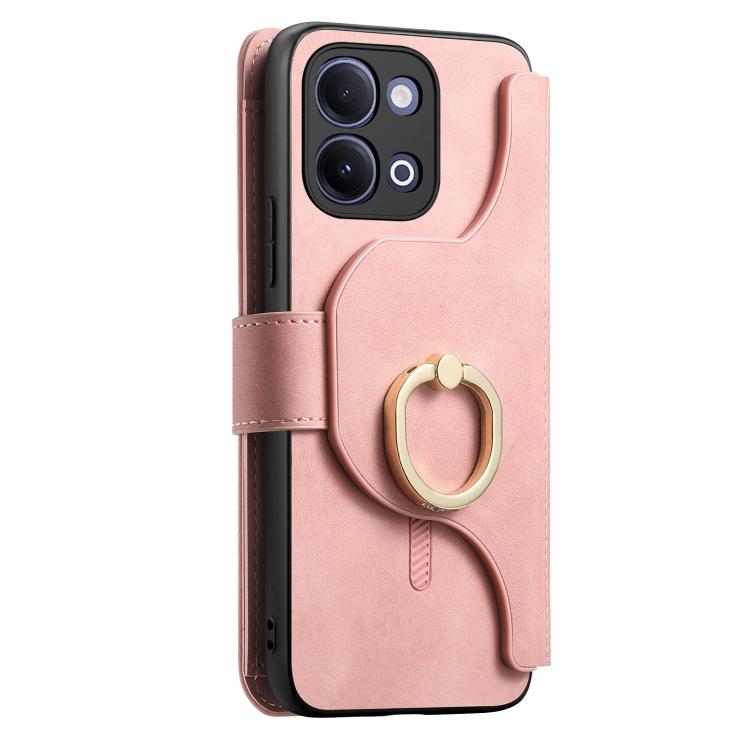 Ring Zipper Wallet RFID Blocking MagSafe Leather Phone Case, For vivo Y60 5G / Y05 4G / Y21 5G / Y11d 5G, For vivo V70 FE 5G, For vivo S50 / V70 / V70 Elite 5G, For vivo Y500i 5G, For vivo V60 Lite 4G / 5G, For vivo V60 5G, For vivo S18e 5G